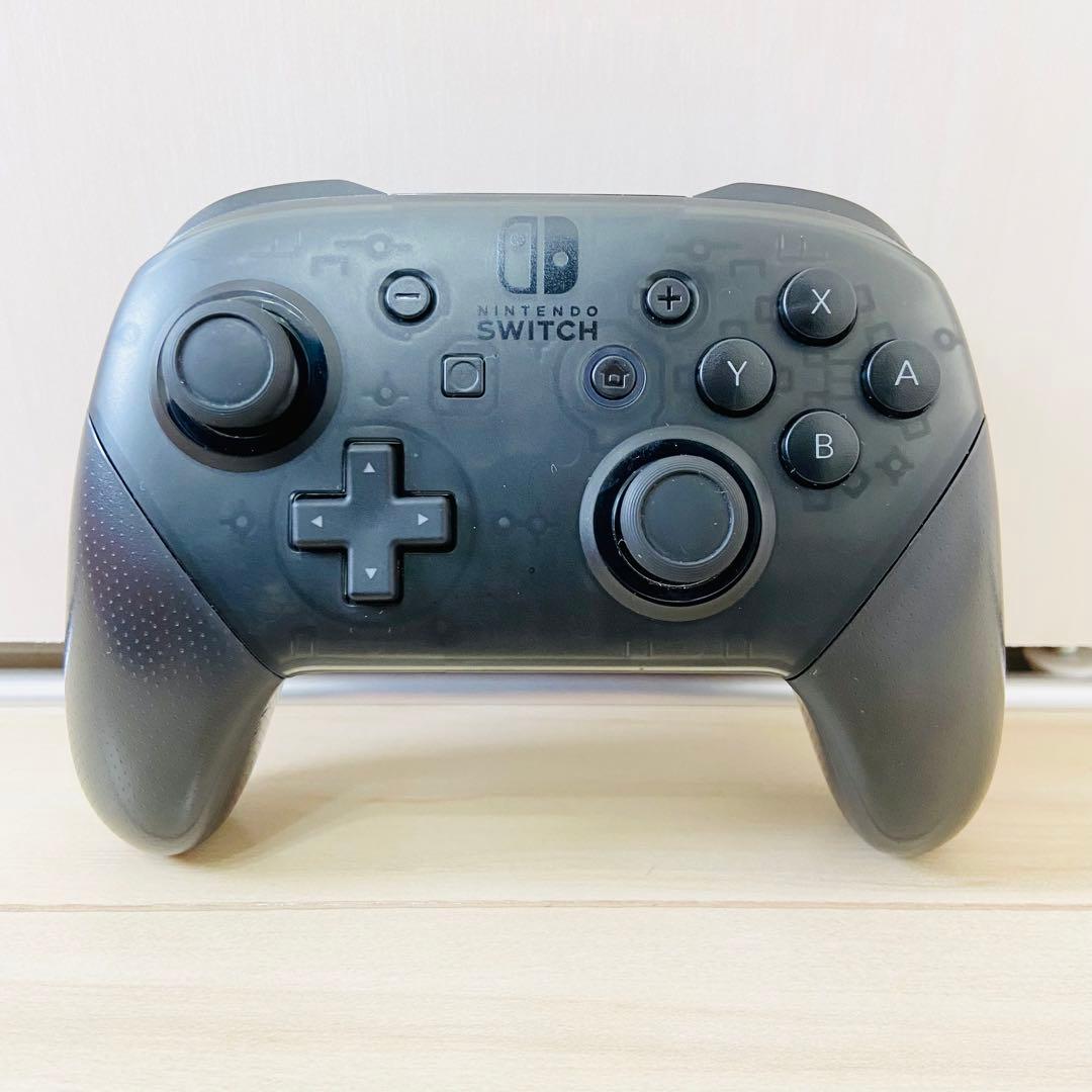 美品】Nintendo Switch プロコン 充電コード付き - メルカリ