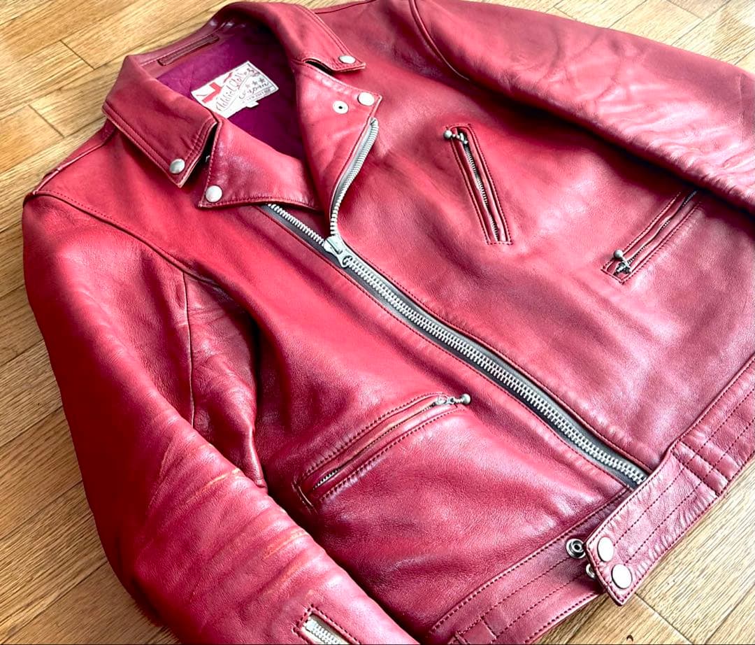 アディクトクローズ 廃盤品 ワインレッド 日本製 サイズ40 茶芯 - メルカリ