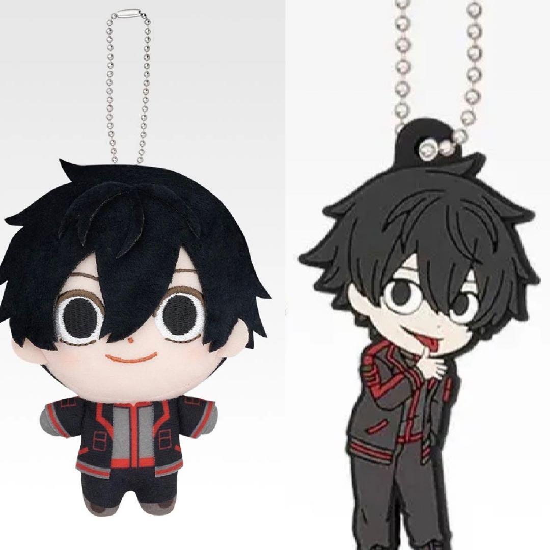 桃源暗鬼 一番くじ B賞 F賞 淀川真澄 ラバーチャーム ぬいぐるみマスコット