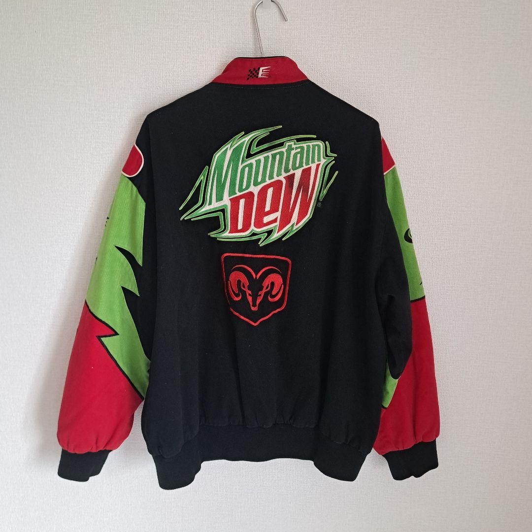 JH DESIGN レーシングジャケット マウンテンデュー ダッジ 刺繍 - メルカリ