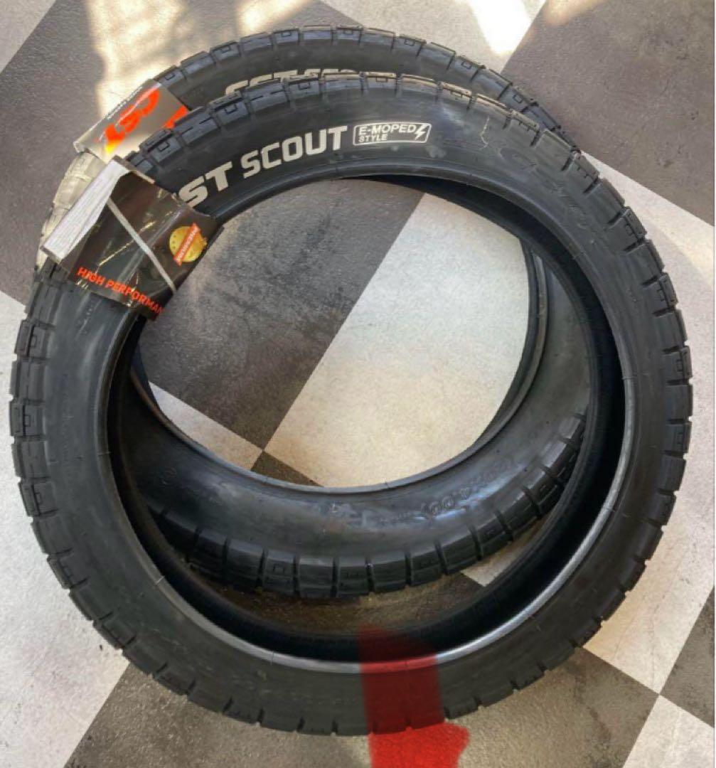 CST ST SCOUT ファットタイヤ_20×4.0_2本セット Pack of 2 CST Scout Tire - 20 x 4, Clincher, Wire, Black, Ebike | eBay