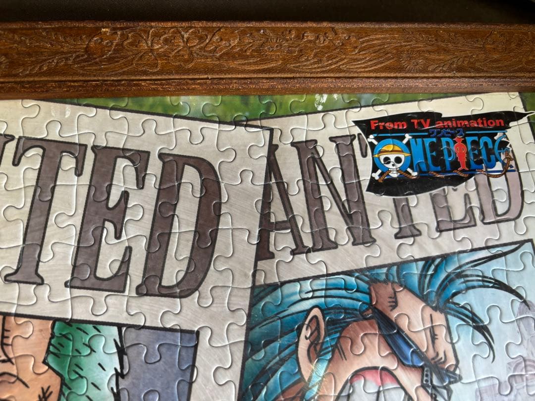 ONE PIECE WANTED ジグソーパズル フレーム付き