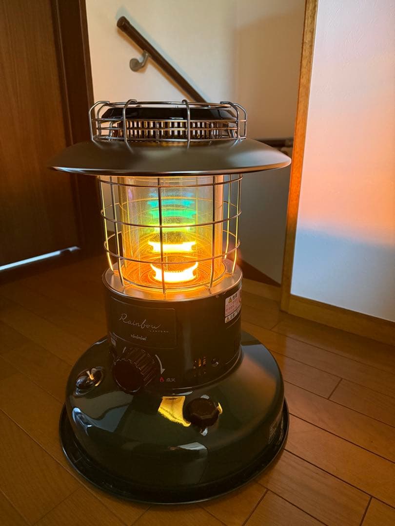 トヨトミ　レインボーストーブ　RL-25M グリーン おひとり様1台限り】 トヨトミ レインボーランタン TOYOTOMI Rainbow