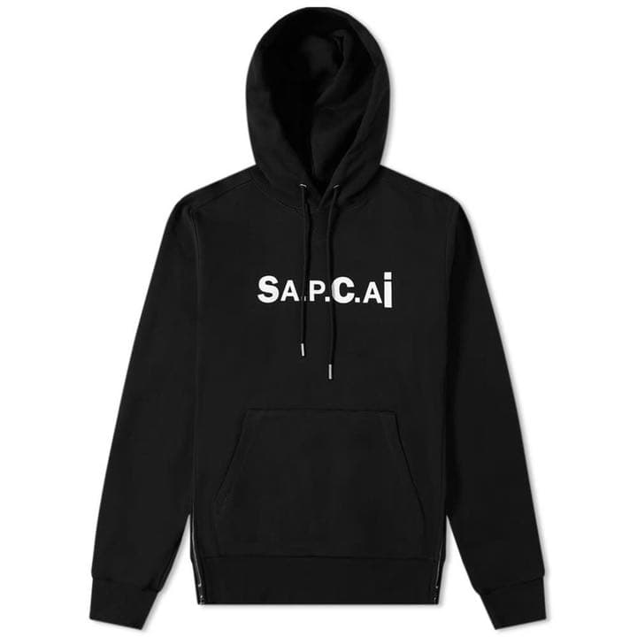 a.p.c×sacai sapcai パーカー - メルカリ
