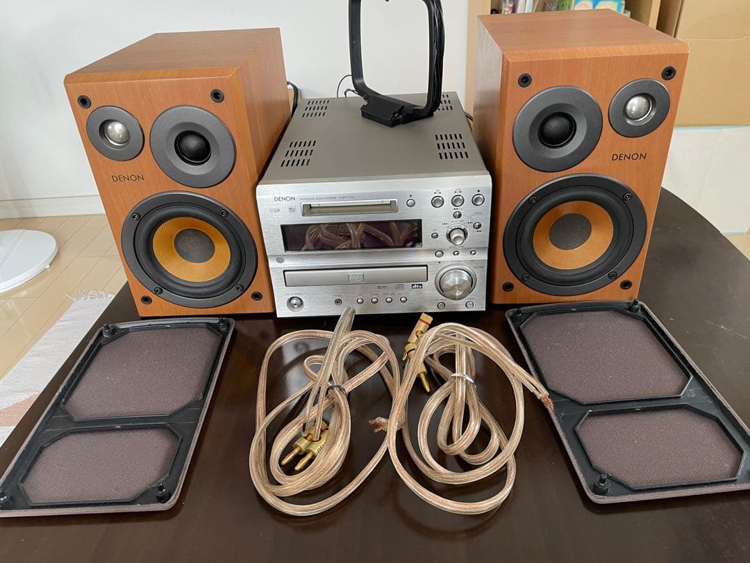 DENON D-MS777DV チューナーアンプ デノン＋スピーカー【ジャンク