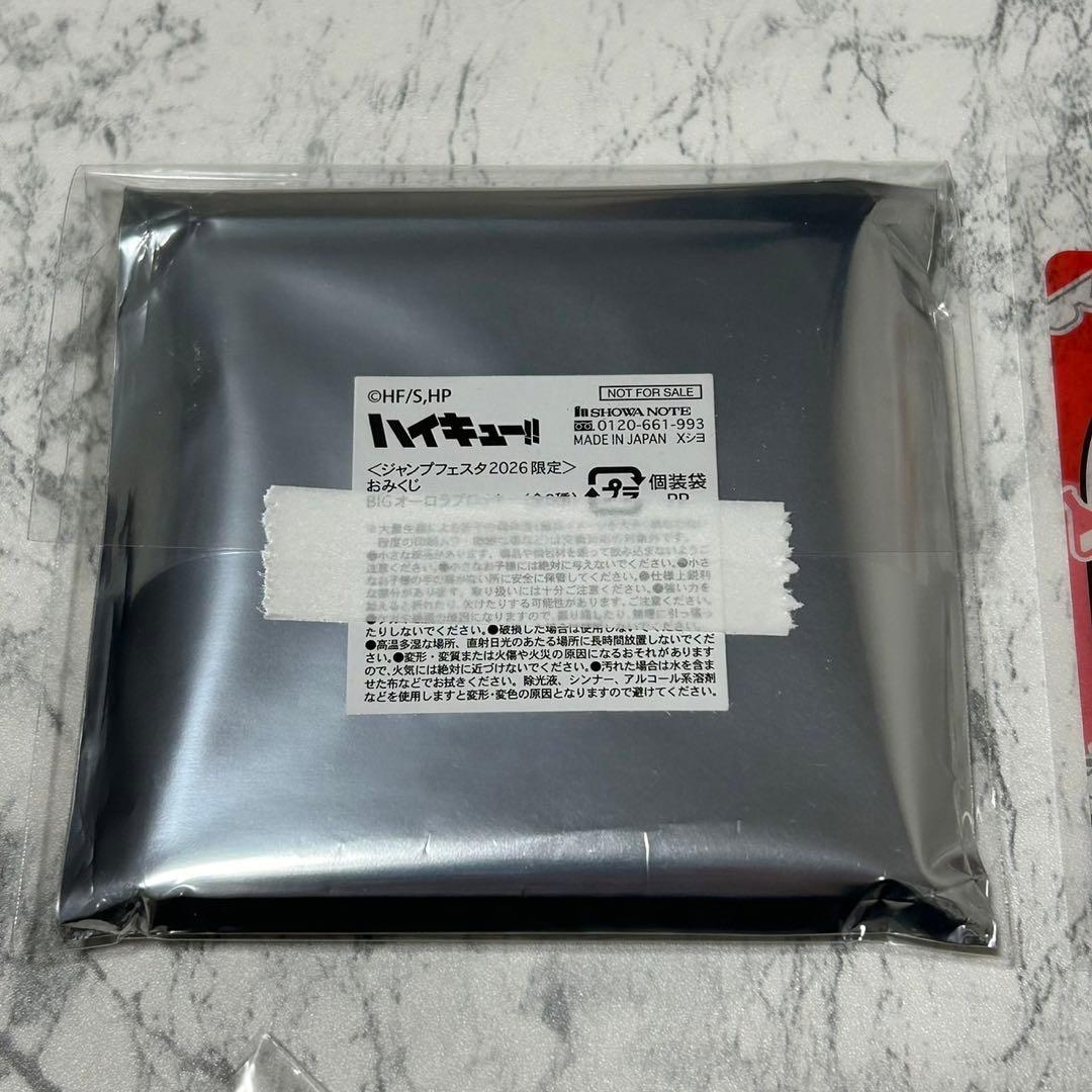 ショウワノート ハイキュー!! おみくじ オーロラブロッキー JF2026