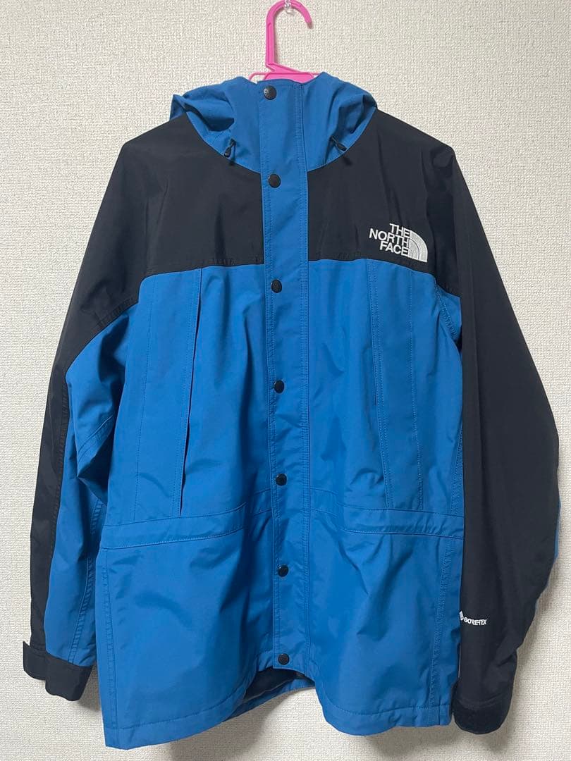 ノースフェイス／マウンテンライトジャケット L バンフブルー　定価¥39600 THE NORTH FACE MOUNTAIN LIGHT JACKET モントレーブルーxストーム