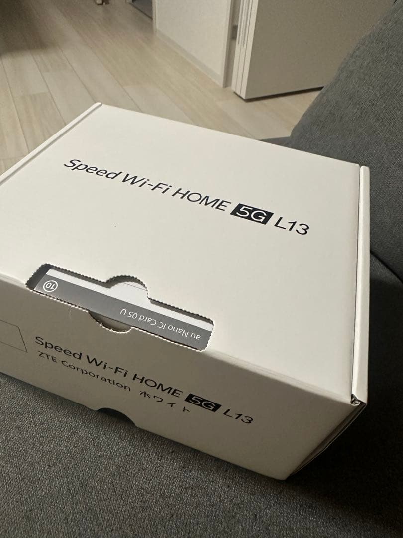 Speed Wi-Fi  5G L13 ZTE ホワイト ZTE製 ホームルータ「Speed Wi-Fi HOME 5G L13」 | 端末一覧 | 法人