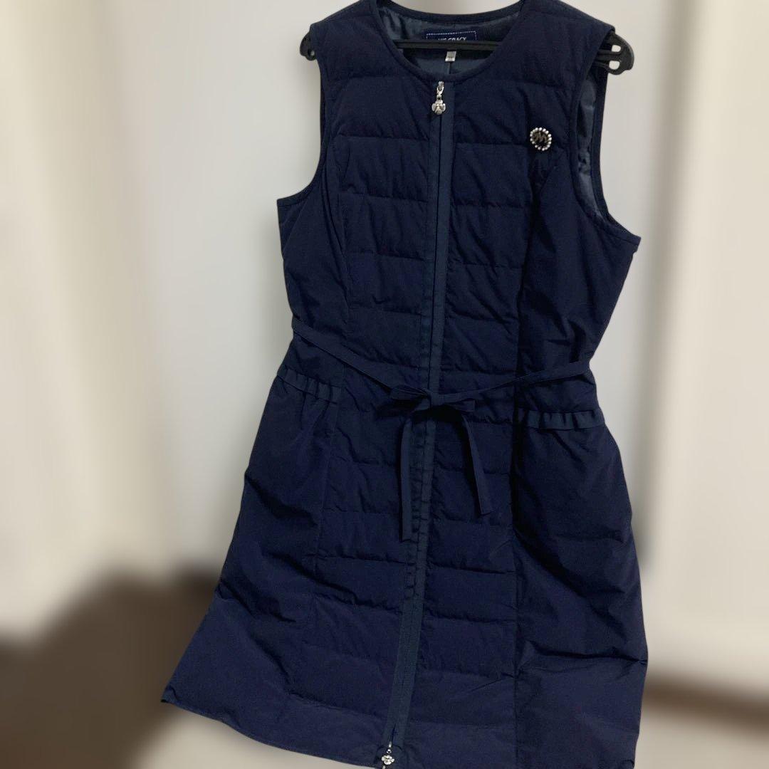 エムズグレイシー ダウンジャンバー スカート ジップアップジャンパースカート | msgracy