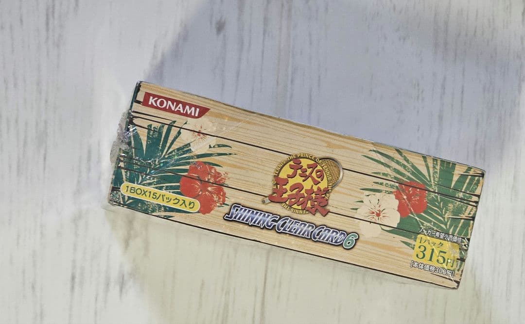 テニスの王子様　シャイニングクリアカード6　未開封BOX