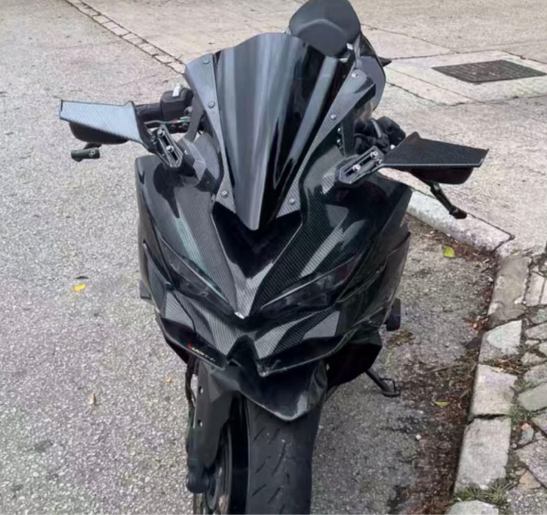 zx25r zx4r ウィングミラー - メルカリ