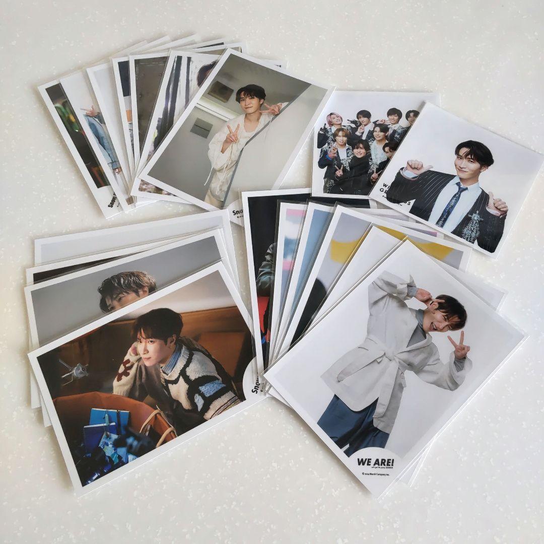 匿名配送☆SnowMan渡辺翔太公式写真・ましかくフォト1まとめ売り