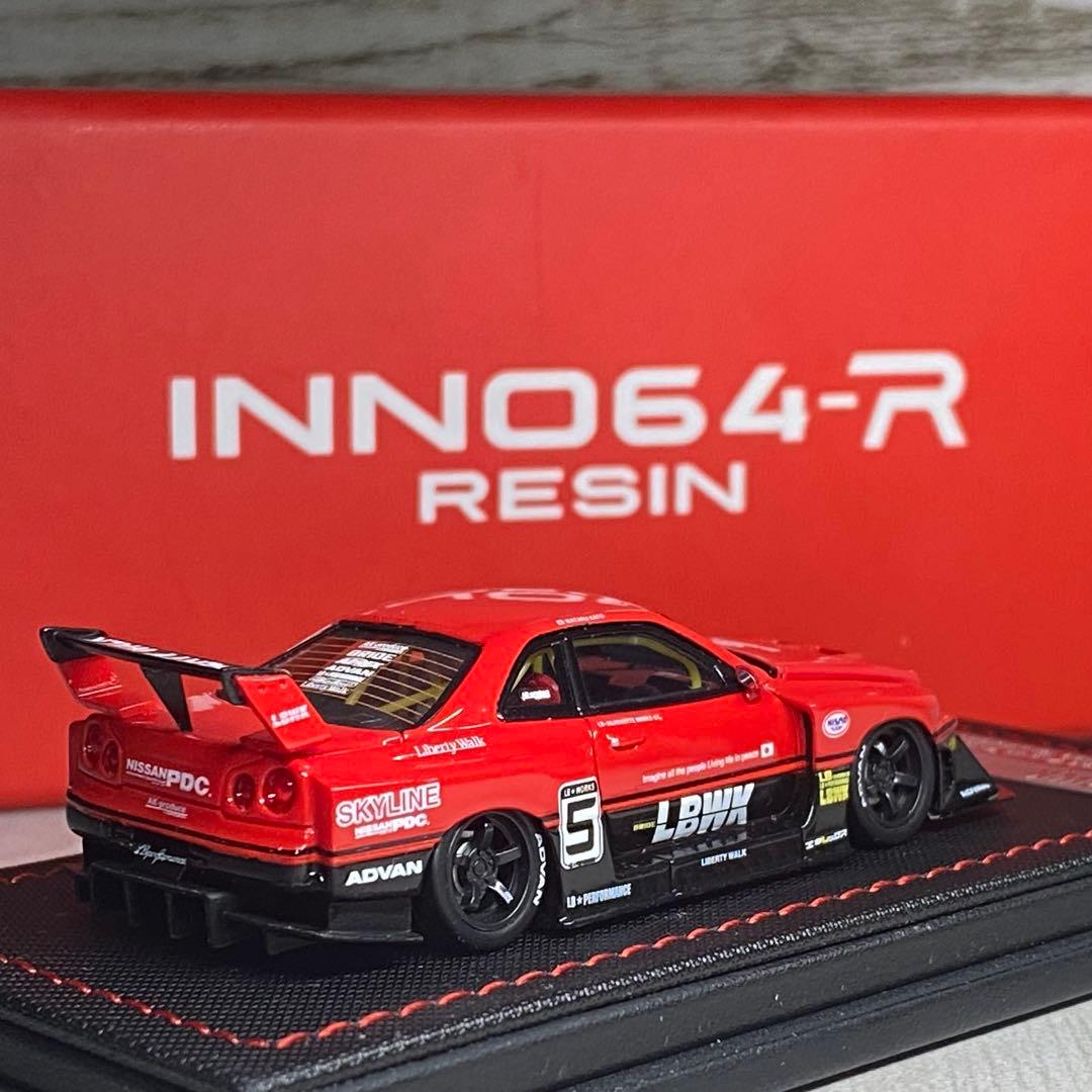 INNO64-R スカイライン ER34 LBWK スーパーシルエット 1/64 - メルカリ