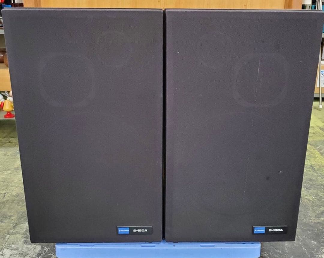 ★パイオニア　大型ブックシェルフ型3wyaピーカーシステム　S-180A★ Yahoo!オークション -「s-180a」(スピーカー) (オーディオ機器)の落札
