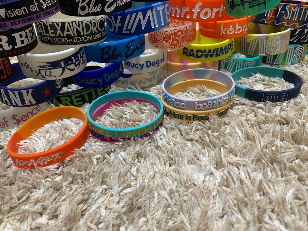 バンド　ラバーバンド 多色 33個セット