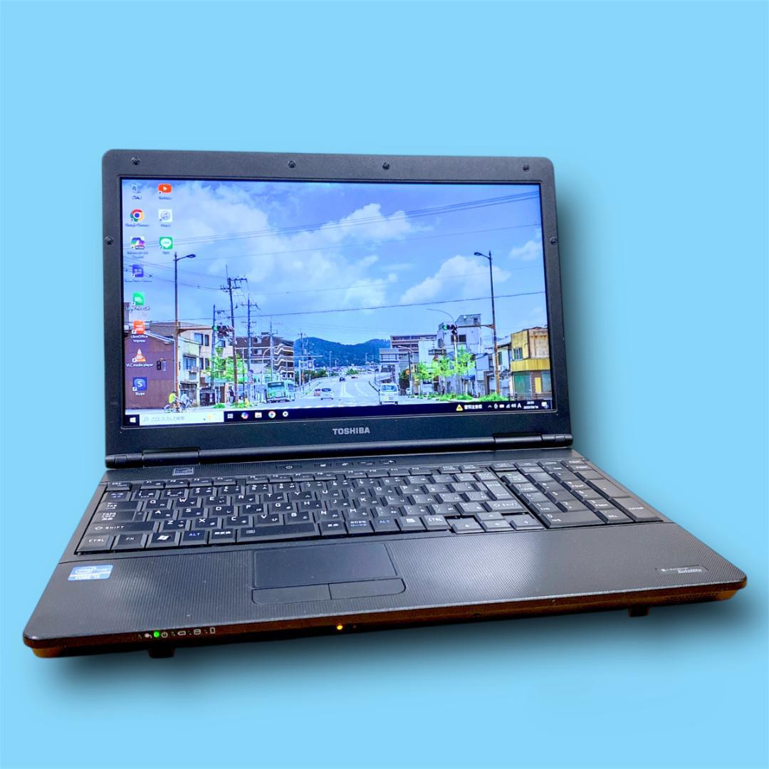 良心価格✨状態良！i5搭載 スグ使える東芝ノートパソコン 資料作成 動画視聴 TOSHIBA（東芝） TOSHIBA 15.6型 薄型 第5世代 Core i5 メモリ 16GB