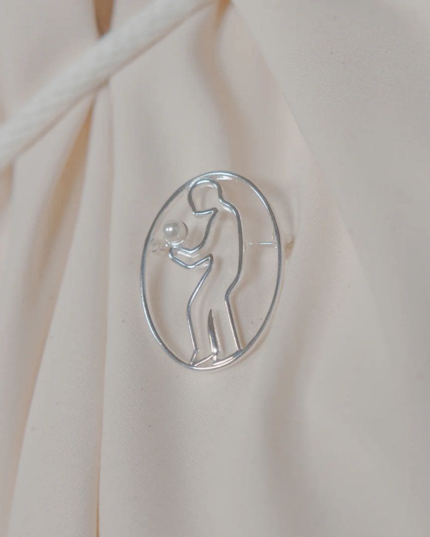 Etrarium 宮川大聖　新品ニット　ブローチ　巾着 エトラリウム