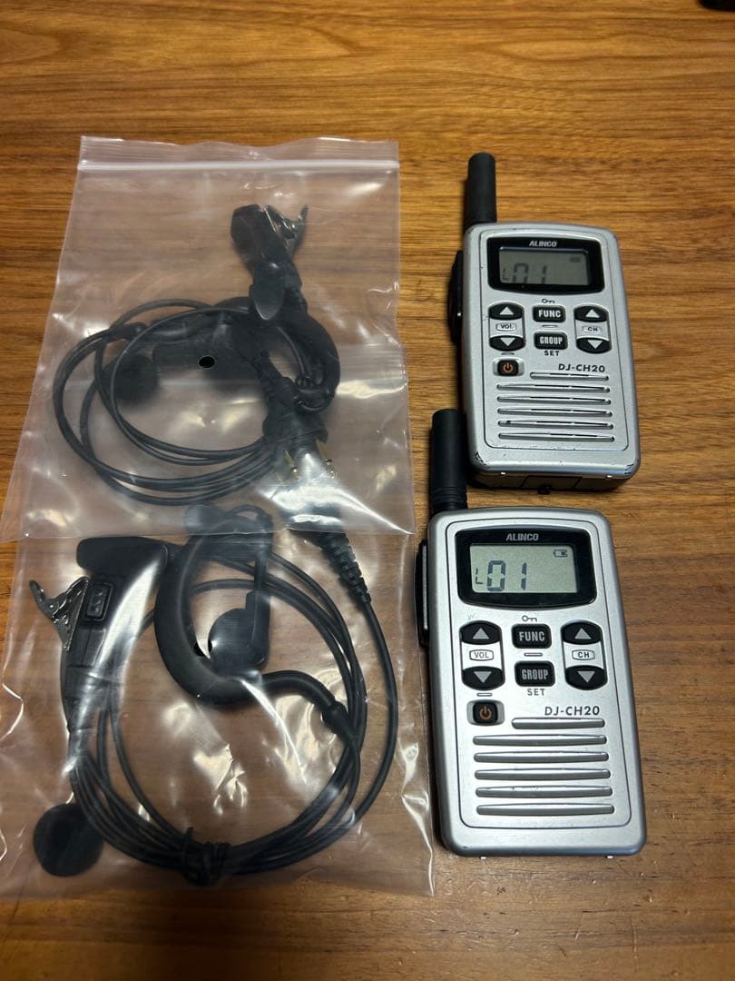 ☆☆アルインコDJ-CH20☆イヤホンマイク新品2台セット☆ Amazon | アルインコ対応 インカム イヤホンマイク 2ピン用 耳掛け式