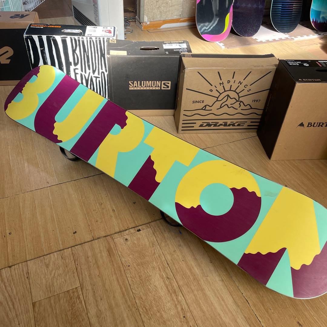 BURTON feelgood バートン バインディング付 スノーボードセット