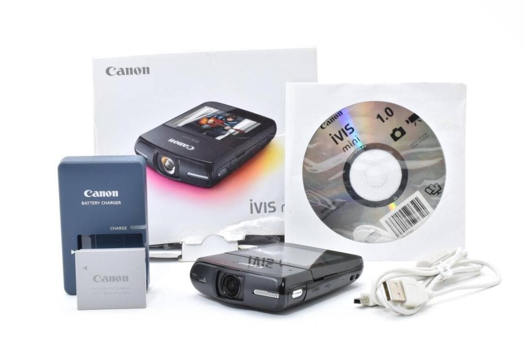 ビデオカメラ CANON IVIS mini r80005 超広角ムービーカメラ「Canon iVIS mini X」 孤独のモニターレビュー