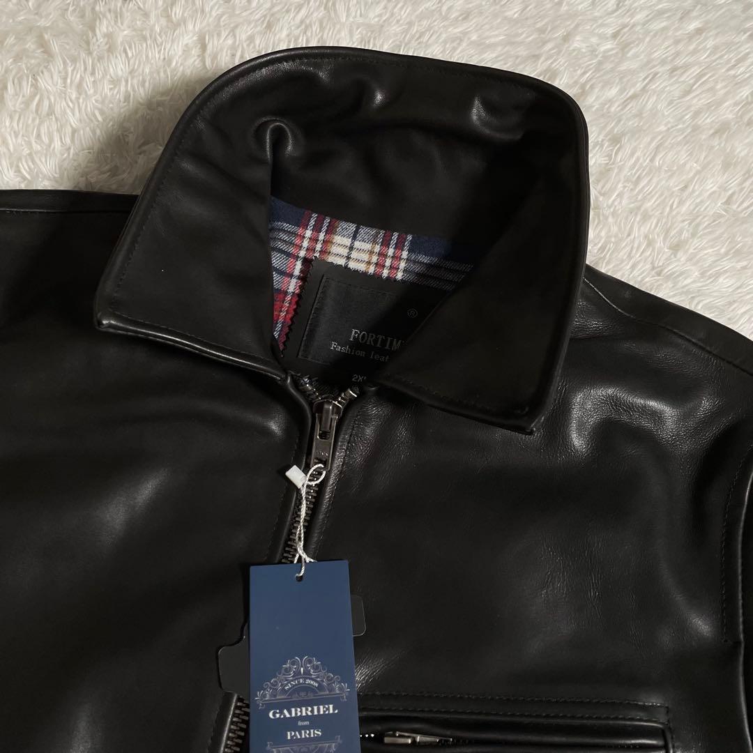 未使用 タグ付 Fortime レザージャケット 馬革 ホースハイド - メルカリ