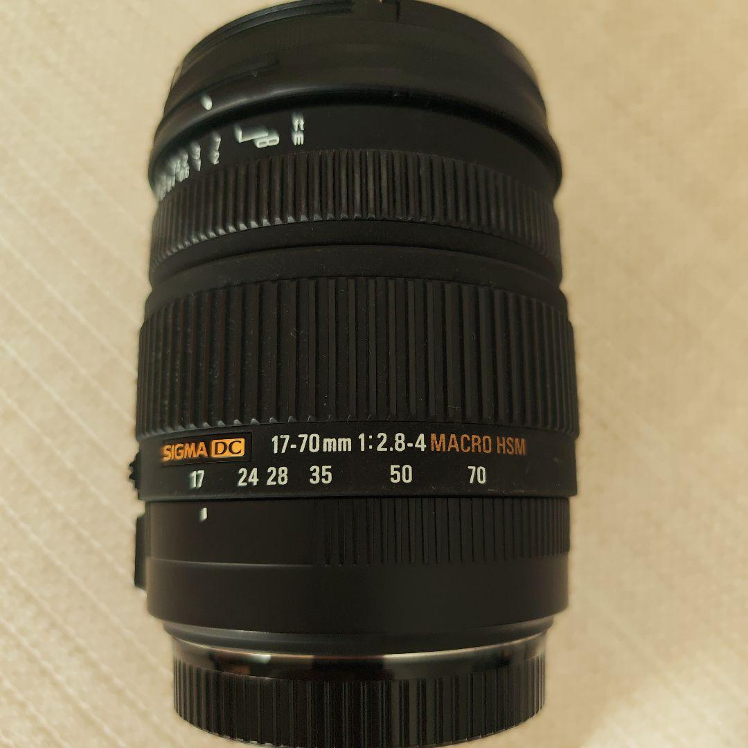 レンズ(ズーム) SIGMA 17-70mm F2.8-4 DC MACRO HSM C