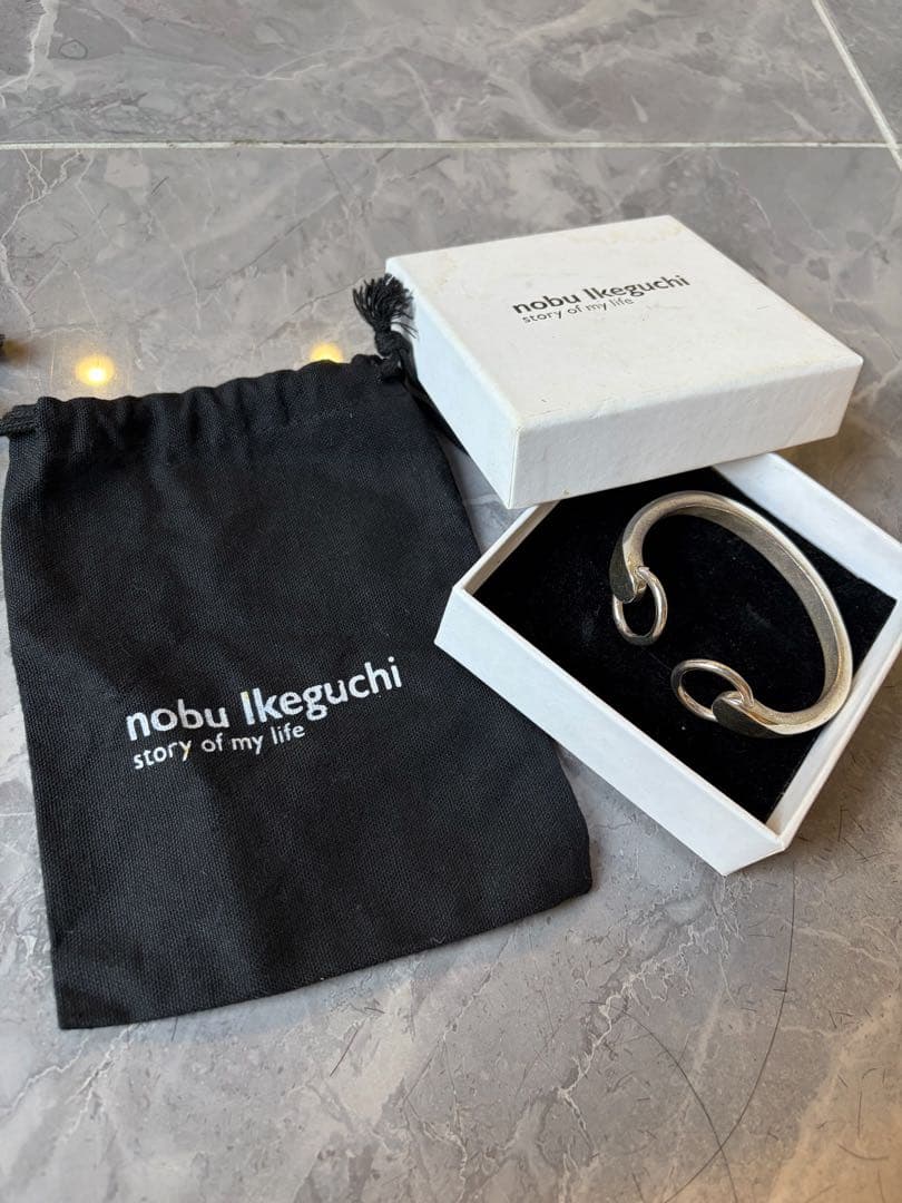 nobu Ikeguchi シルバーオープンバングル　ブレスレット　マルジェラ 楽天市場】メゾンマルジェラ Maison Margiela バングル ブレスレット