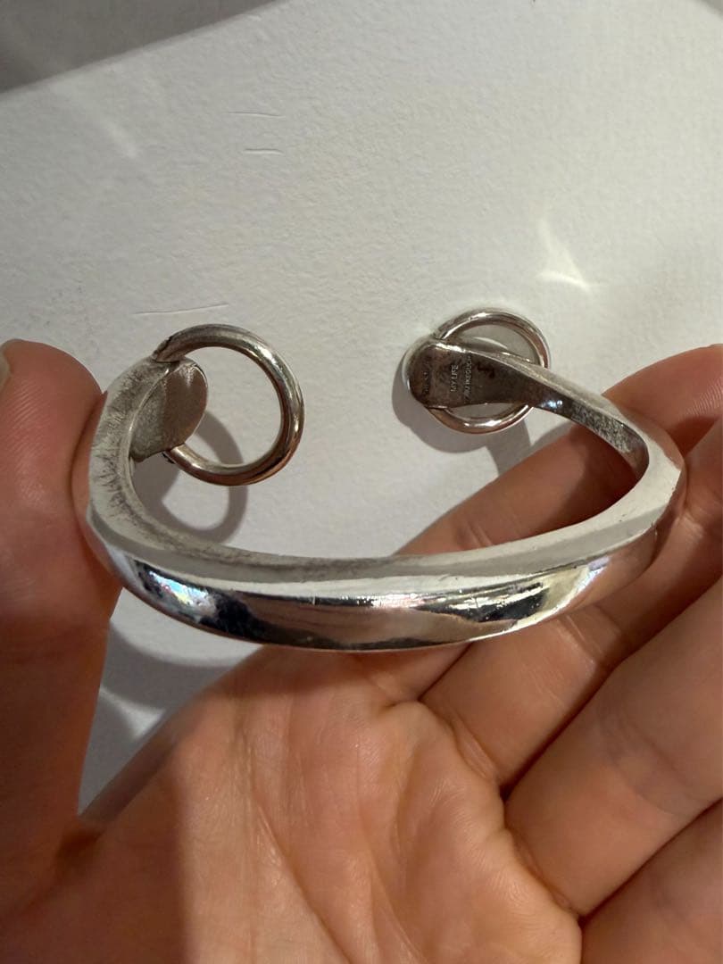 nobu Ikeguchi シルバーオープンバングル ブレスレット マルジェラ