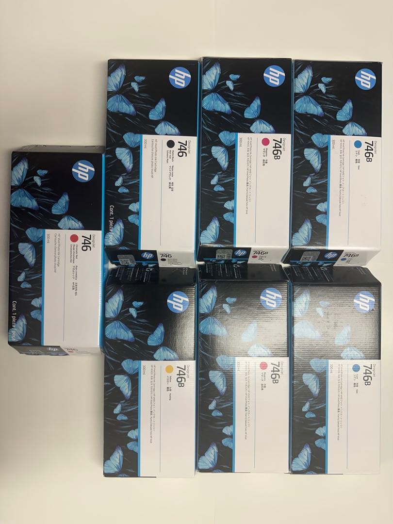 HP DesignJet 746 インクカートリッジ7個セット HP DesignJet 746 インクカートリッジ7個セット HP DesignJet 746