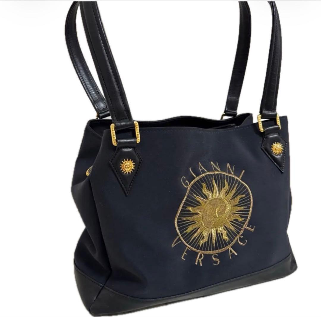 90s ヴィンテージ ジャンニヴェルサーチ サンバースト トートバッグ