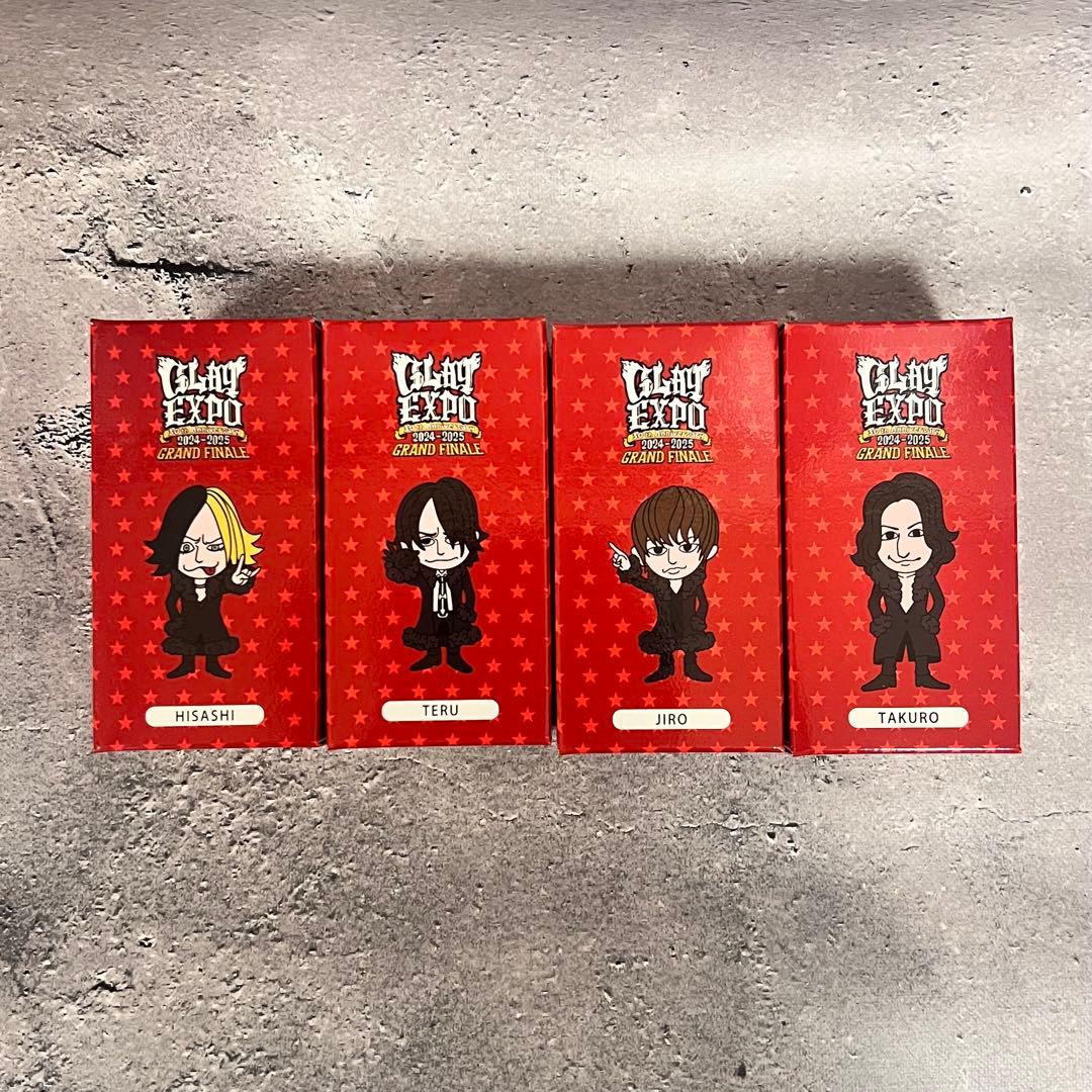 GLAY フィギュア GRAND FINALE 4体セット&ステージ