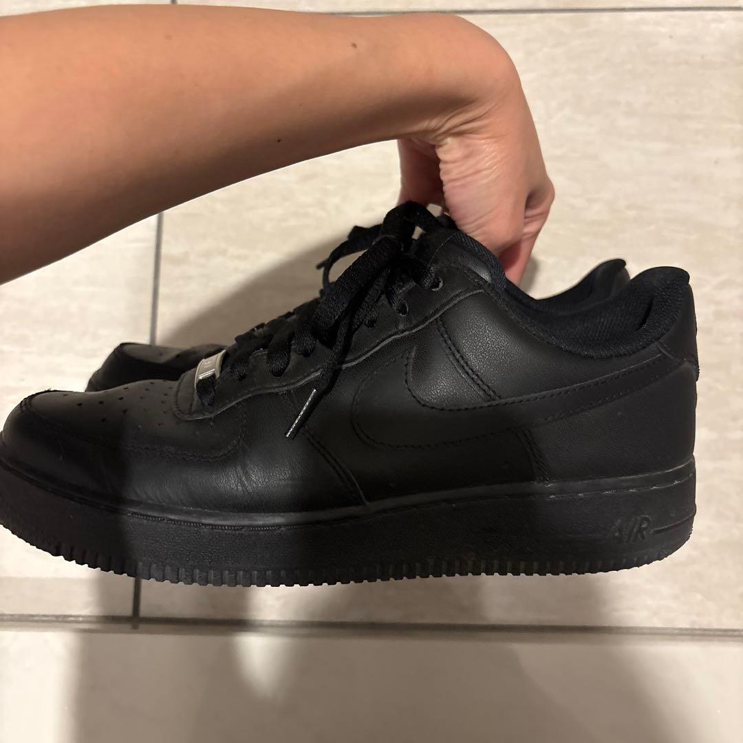 NIKE エアフォース　BLK 27.5cm