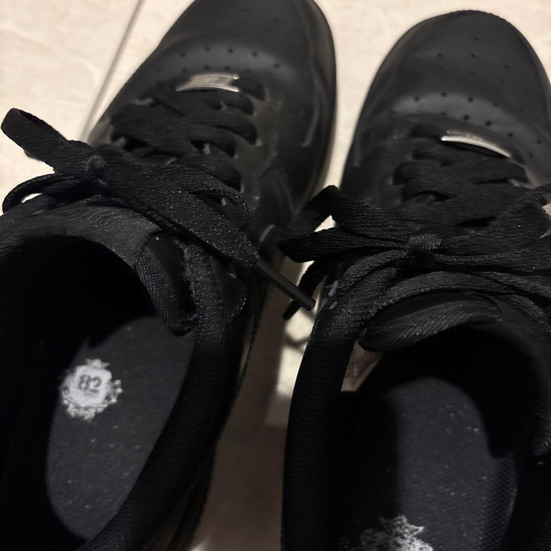 NIKE エアフォース　BLK 27.5cm