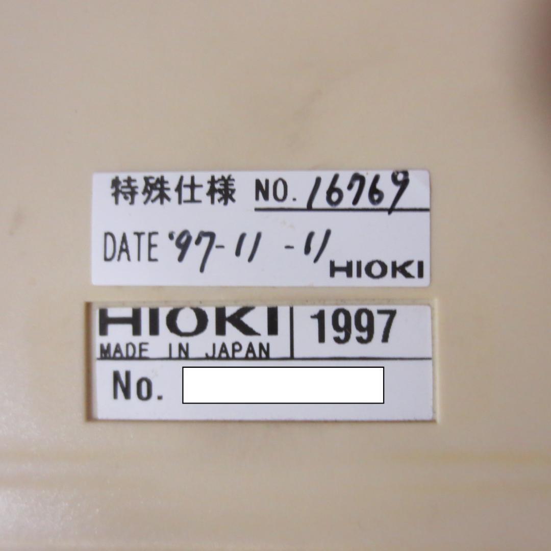 ◆部品欠品　注意◆日置 ミリオームハイテスタ◆3227 ｍΩ HiTESTER
