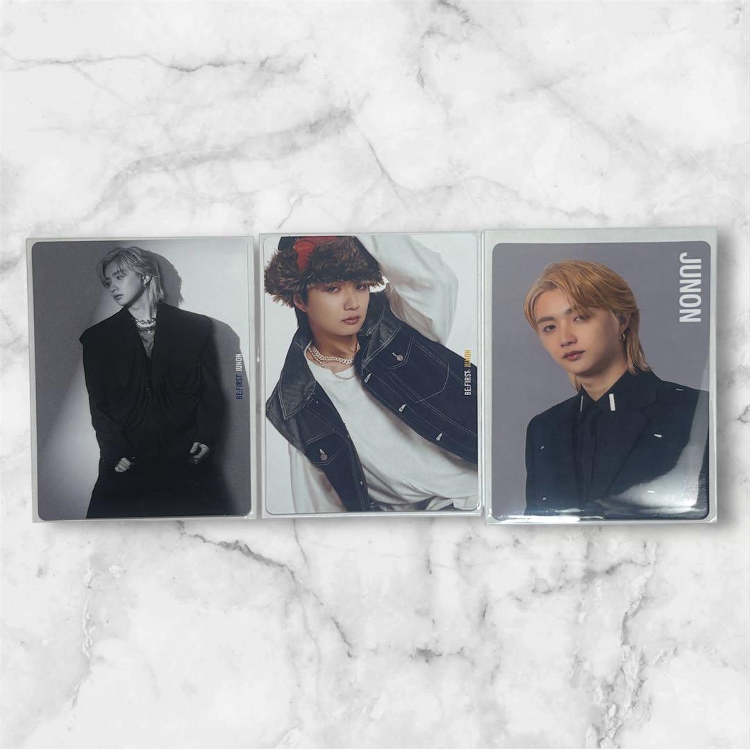 BE:FIRST ジュノン トレカ 3枚セット JUNON トレーディングカード