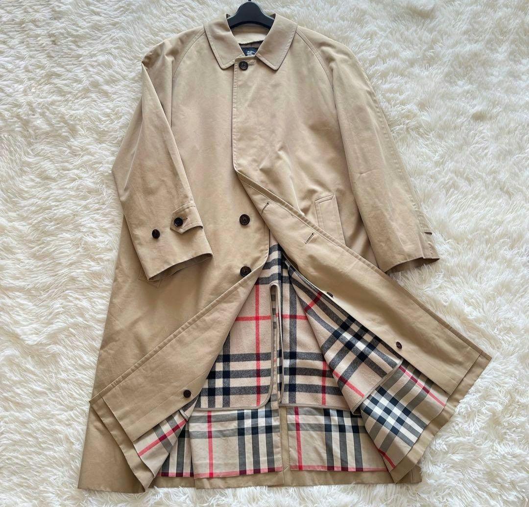 BURBERRY LONDONステンカラーコート カシミヤライナー付 - メルカリ