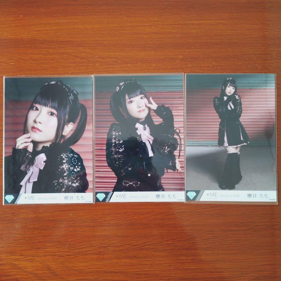 ノイミー 櫻井もも 桃色デイブレイク 生写真 コンプ - メルカリ