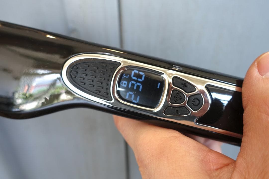 STEAM BOOSTER スチームヘアアイロン ブラック 箱有り - メルカリ