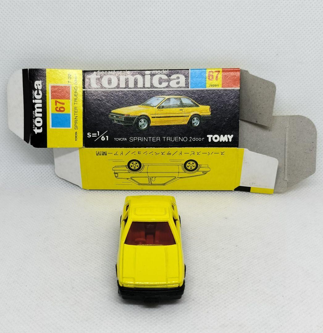 《黒箱トミカ67-4-1》スプリンタートレノ【カローラフェア】未使用ウルトラ美品