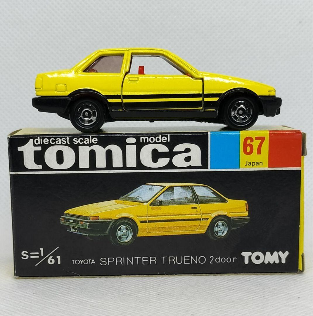 《黒箱トミカ67-4-1》スプリンタートレノ【カローラフェア】未使用ウルトラ美品