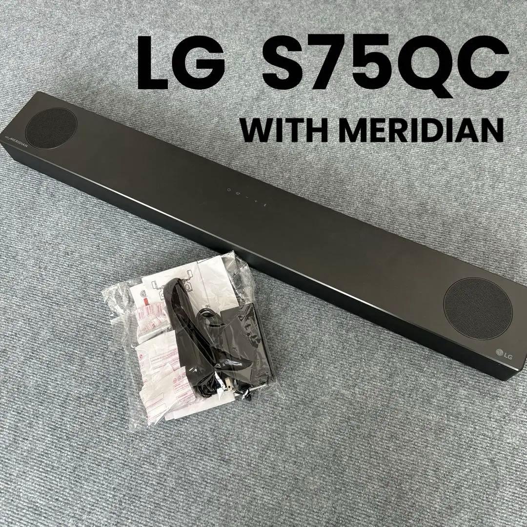 美品LG S75QC SOUND BAR WITH MERIDIANサウンドバー