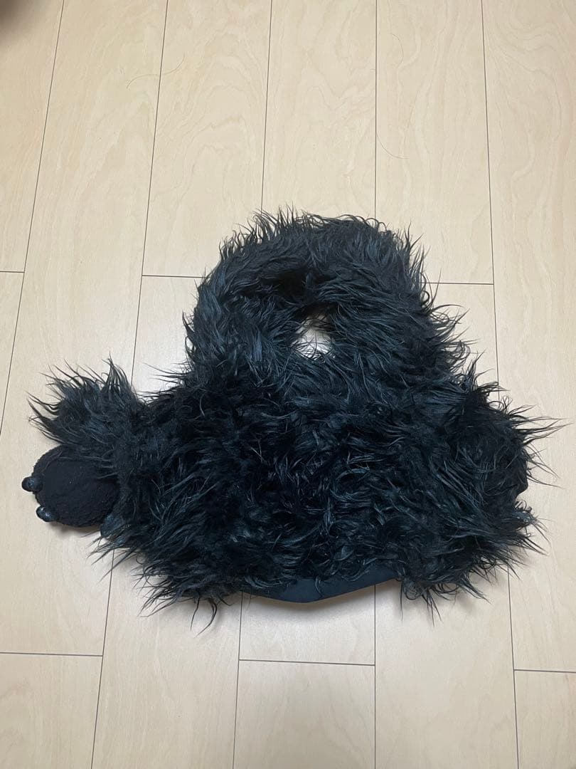 see by chloe ファーバッグ シーバイクロエSEE BY CHLOE ビッグフェイクファーバッグ 定価5万円