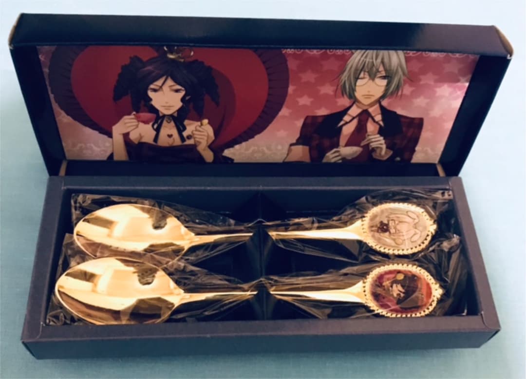 ハートの国のアリス　スプーン＆ブロマイドセット　　QuinRose クインロゼ