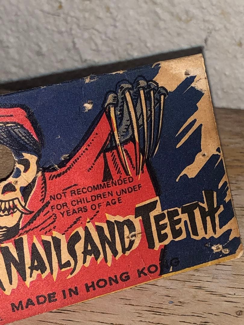 ビンテージ 60s スカル　髑髏　骸骨　死神　モンスタートイ　ホラー　妖怪　怪物