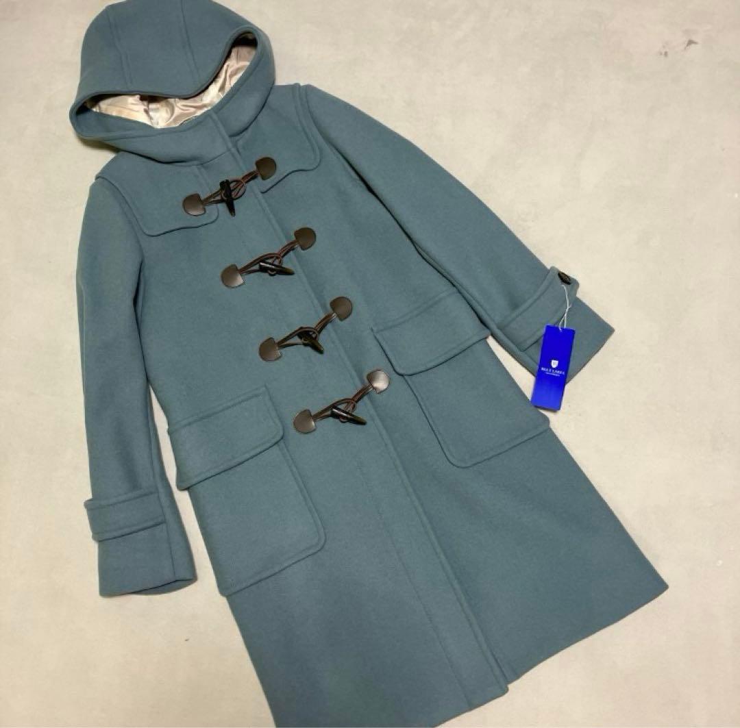 《タグ付新品未使用》ブルーレーベルクレストブリッジ　総チェック　ダッフルコート