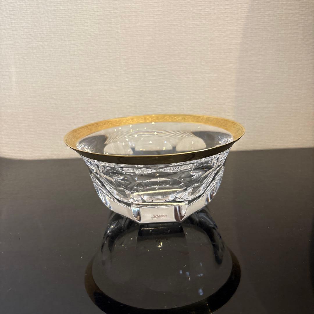 モーゼル スプレンディド　ガラス ボウル Moser モーゼル スプレンディッド フィンガーボウル 計6点 美品 箱付き