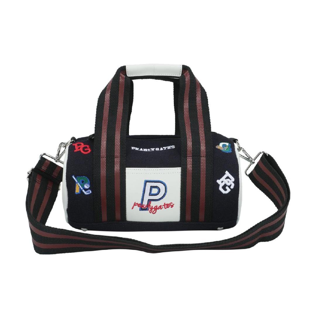 PEARLYGATES カートバッグ　カレッジワッペンシリーズ　2WAY ロゴワッペンカートバッグ (UNISEX) | PEARLY GATES（パーリーゲイツ