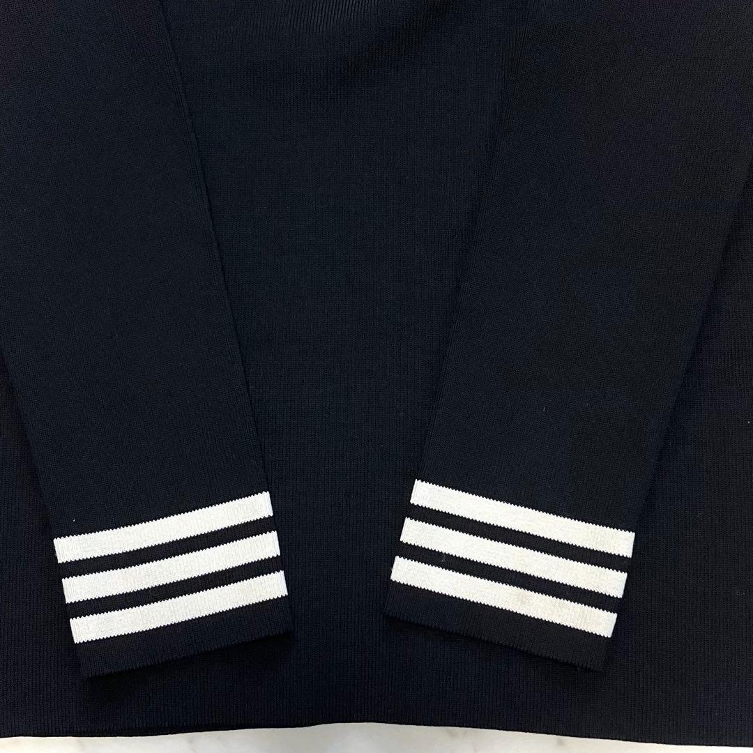 極美品 ボーダーズアットバルコニー ベーシックボーダートップニット