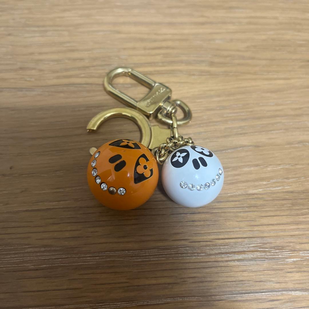 ルイヴィトン　ポルトクレ・ジャック＆ルーシー ハロウィン限定　キーホルダー LOUIS VUITTON（ルイ・ヴィトン） 美品 ハロウィン限定 ポルトクレ