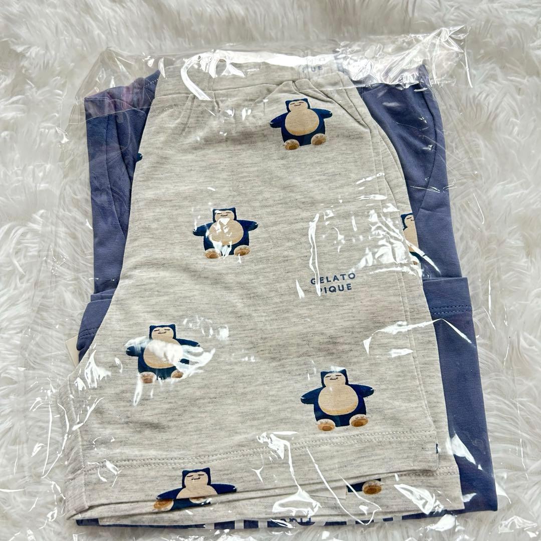 ✨新品✨ジェラピケ ポケモンスリープ 冷感接触 上下セット カビゴン S
